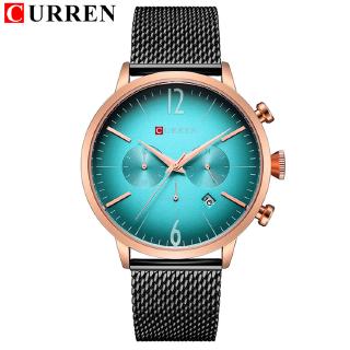 Luxury Brand CURREN Men Military Sport Watches Casual Business Quartz Wristwatch Mesh Steel Band Date Hombre Montre Homm