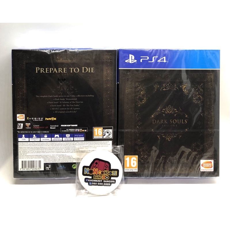 [มือ1] DARK SOULS TRILOGY ,EUR ,ENG