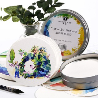 สมุดวาดภาพระบายสีน้ํา 300 กรัม ต่อตารางเมตร แบบมืออาชีพ สําห…