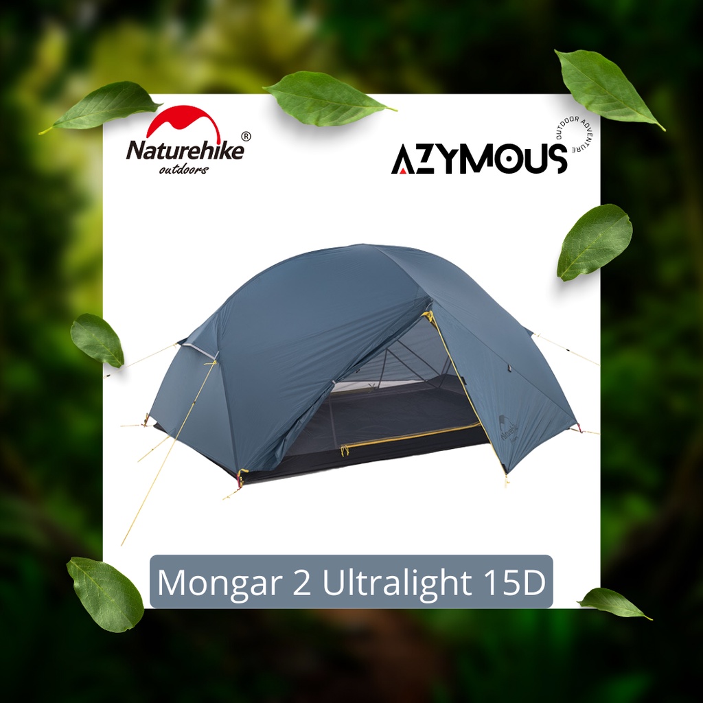 เต็นท์ Mongar 2 Ultralight 15D ขนาด 2 คน เต็นท์เดินป่า Naturehike