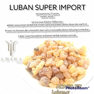 Habibstore ⭐⭐⭐⭐⭐ +- กํายานอาหรับพรีเมี่ยม Luban Frankincense Boswellia Papyrifera