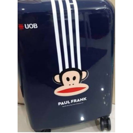 กระเป๋าเดินทาง UOB Paul Frank รุ่น Limited Editionขนาด 20 นิ้ว กระเป๋าล้อคู่แบบลาก สีกรมท่า Navy blue กระเป๋า paul frank