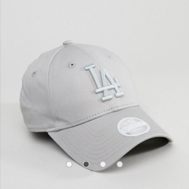 พร้อมส่ง หมวก NY New Era 9forty ปัก LA สีเทา แท้ 100%