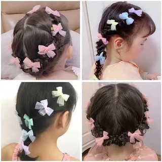 1Pcs Cute Bowknot Mini Fashion Hairpin Hair Accessory for Kids Girls