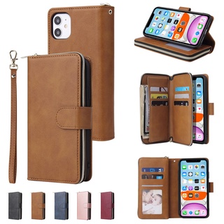 เคสโทรศัพท์หนัง ฝาพับแม่เหล็ก พร้อมช่องใส่บัตร และสายคล้อง สําหรับ Samsung S22 Plus Ultra S22+ A03S A13 A33 A53 A23 5G