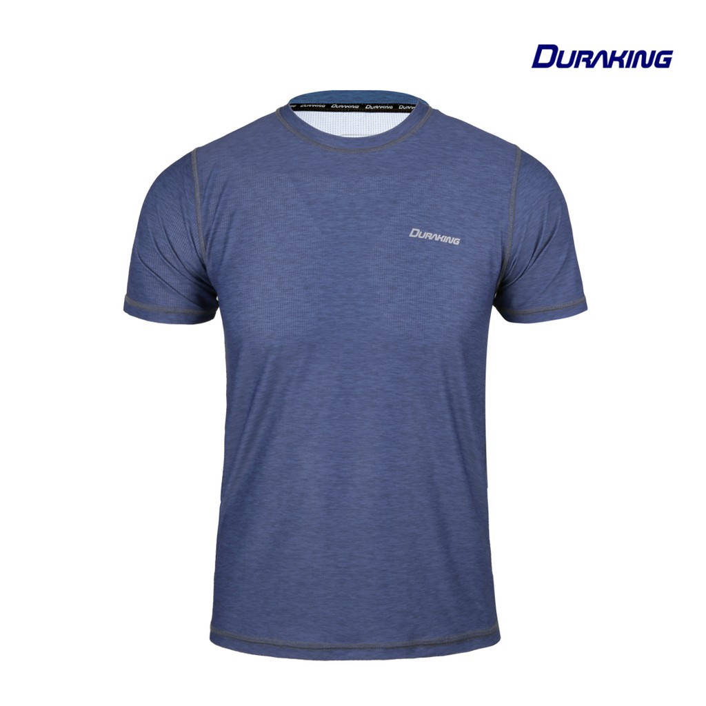 DK Super Light Weight V2 (Man) T Heather Seamless Anti Viral Steel Blue - Slim Fit