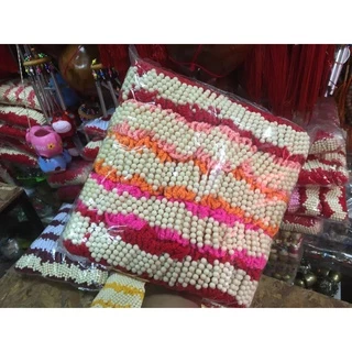 ด้ายแดง ด้ายแดงข้อมือ ครูบาบุญชุ่ม (ยกห่อจุ1000เส้น)