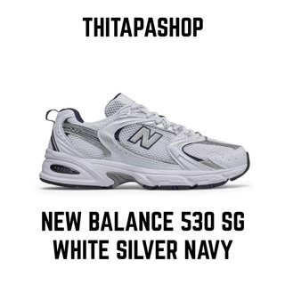 NEW BALANCE 530 SG WHITE SILVER NAVY