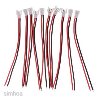 10pcs 51005 2-Pin Connector Plug Male&amp;Female with 100mm Wire for RC Battery