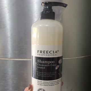 แชมพูผมทำสี ผมมัน ฟรีเซีย freecia 300 ml., 1000 ml.