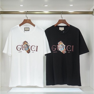 พร้อมส่ง เสื้อยืดแขนสั้นลําลอง คอกลม พิมพ์ลาย G Home G สําหรับผู้ชาย และผู้หญิง