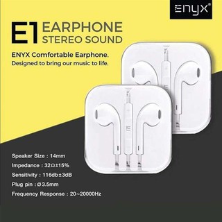 Enyx EE-01 Earphone หูฟัง สมาร์ทโฟน อีนิกซ์ แท้ *เสียงดี งานคุณภาพ*