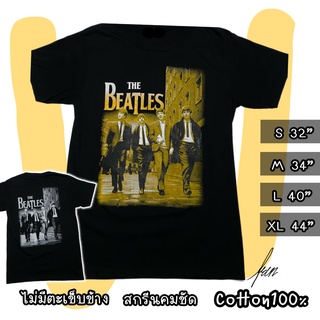 ถูกที่สุดพร้อมส่งฟรี เสื้อวง The Beatle เสื้อวงวินเทจ90 เสื้อยืดวินเทจ เสื้อยืดแฟชั่น เสื้อวง เสื้อดำ  เสื้อทรงเอ