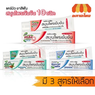 ยาสีฟันสมุนไพร แคร์บิว สมุนไพรเข้มข้น 3 สูตร ขนาด 80 กรัม Carebeau Herbal Toothpaste 80g.