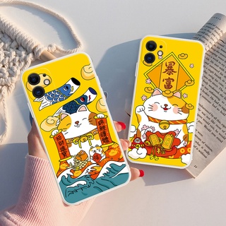 Infinix Note 10 11 Pro Hot 10 Play 10s 11s TPA Case Cute Cartoon Make A Ffortune  Painted Phone Case For Tecno Camon 17 Pro 17P Spark 7 Pro Anti-drop Shockproof Pattern Back Shell