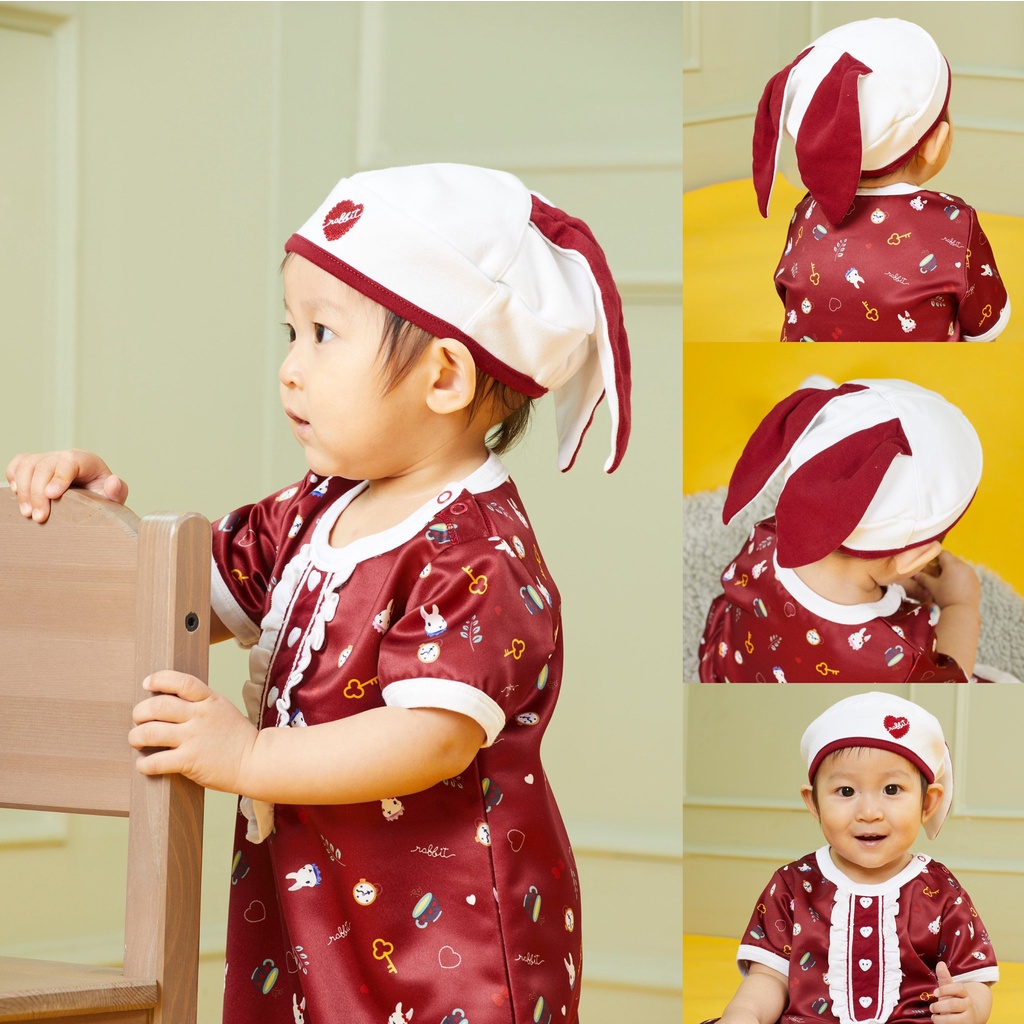 Fer Friends Rabbit beret เสื้อแฟชั่นสำหรับเด็กเล็ก เพิ่มความน่ารักด้วย ...