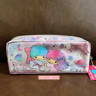 กระเป๋า Little Twin Stars Pen Case ลาย Milky Sky ขนาด 7.5 x 18.5 x 5.5 ซม. ทำจาก PVC