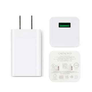 Oppo หัวชาร์จ USB รุ่น AK775 Mini VOOC 5V4A สำหรับ Oppo สมาร์ทโฟน (White)