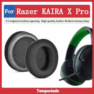 ที่ครอบหูฟัง แบบหนัง แบบเปลี่ยน สําหรับ Razer KAIRA X Pro