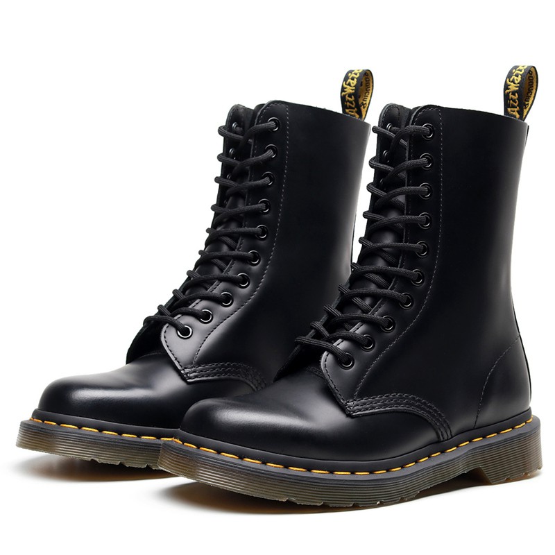 ดร. Martens Air Wair 1490 Ten Holes Martin Boots Crusty Couple Models
