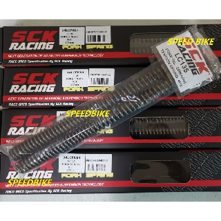 Sck RACING LC135 ส้อมสปริง (ชุดละ 2 ชิ้น) + ความตึง 40%