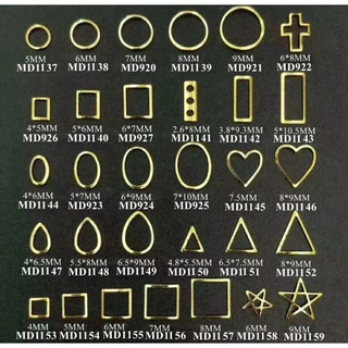 อะไหล่ติดเล็บ อะไหล่แต่งเล็บ 50ชิ้น