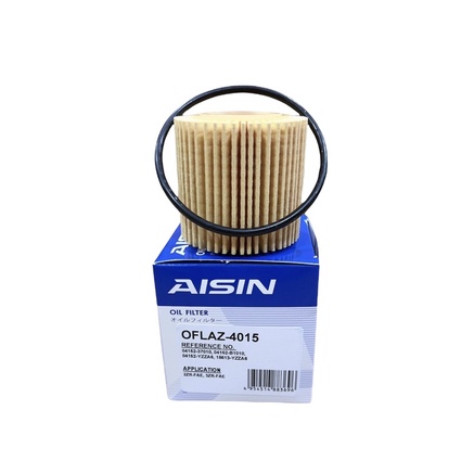 AISIN OFLAZ-4015 กรองน้ำมันเครื่อง TOYOTA ALTIS  ปี 12-16 เครื่อง Duo 1ZR 3ZR YARIS 1.2 ปี14-17 Prius