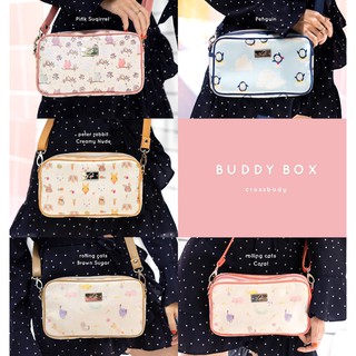 KEPT Buddy Box Crossbody (24cm) กระเป๋าสะพายรุ่นBuddy Boxขนาด24ซม