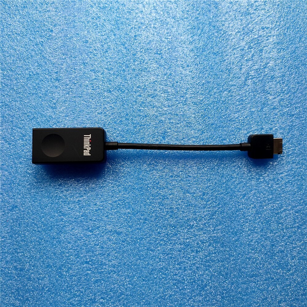 สายเคเบิล Ethernet Dongle RJ45 อะแดปเตอร์ ThinkPad Carbon 6TH 7TH X1 โยคะ 4th X280 A285 X390 01YU026