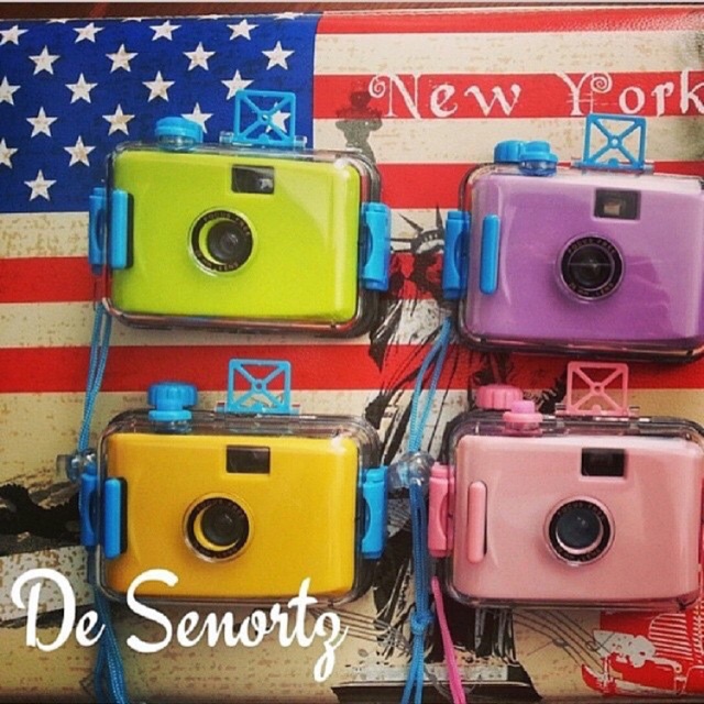 Set Green; Toy Camera + film