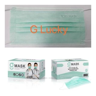 🔥 พร้อมส่งทุกวัน🔥หน้ากากอนามัย​การแพทย์​ sure​ mask​ g​ lucky​ แมส​ 3ชั้น หน้ากากอนามัยผู้ใหญ่​