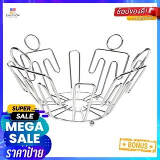 ตะกร้าผลไม้กลม MAN YS-20334 28 ซม.FRUIT BASKET KECH MAN YS-20334 28CM BLACK