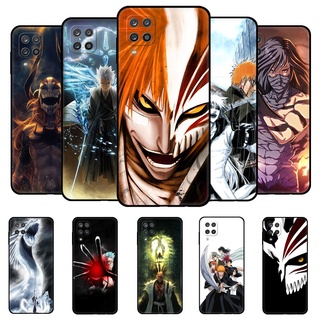 เคสโทรศัพท์มือถือ ซิลิโคนนิ่ม tpu ลายอะนิเมะ Bleach สีดํา สําหรับ Samsung Galaxy A22 4G 5G A22S A42 5G A12 A10