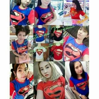 เสื้อsuperman โชว์อกสุดsexyค่ะ