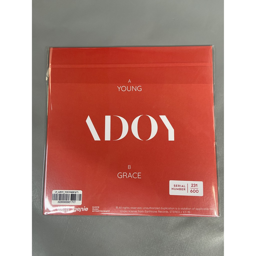 7inch ADOY YOUNG GRACE - レコード