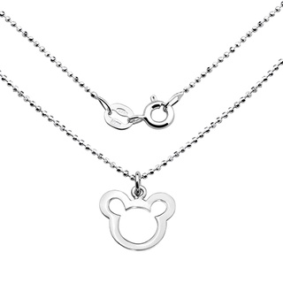 Silver thai 925 Sterling Silver Kids Bear Necklaceสร้อยคอพร้อมจี้รูปหมีผู้ใหญ่ใส่ได้เด็กใส่ดีหลายน่ารักถูกใจคนซื้อ