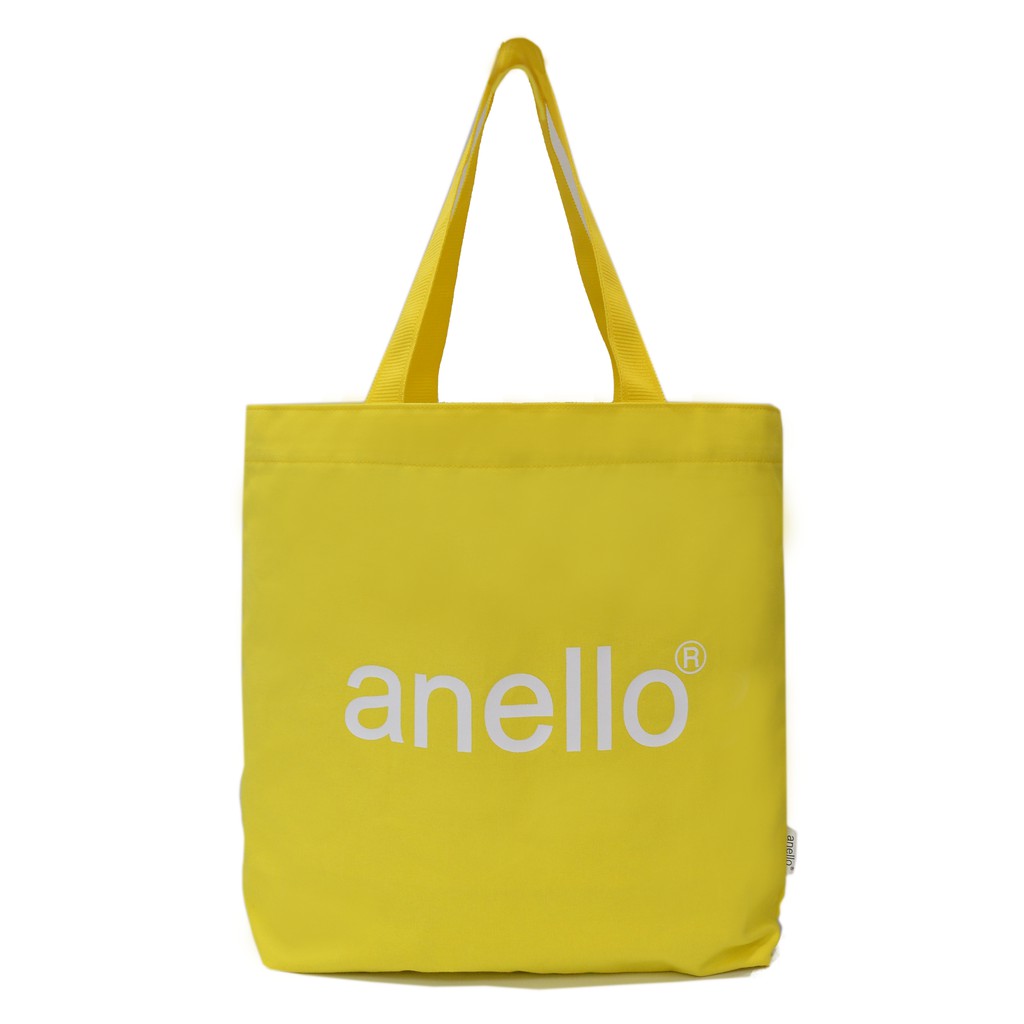 กระเป๋าผ้า Anello Tote Bag สีเหลือง