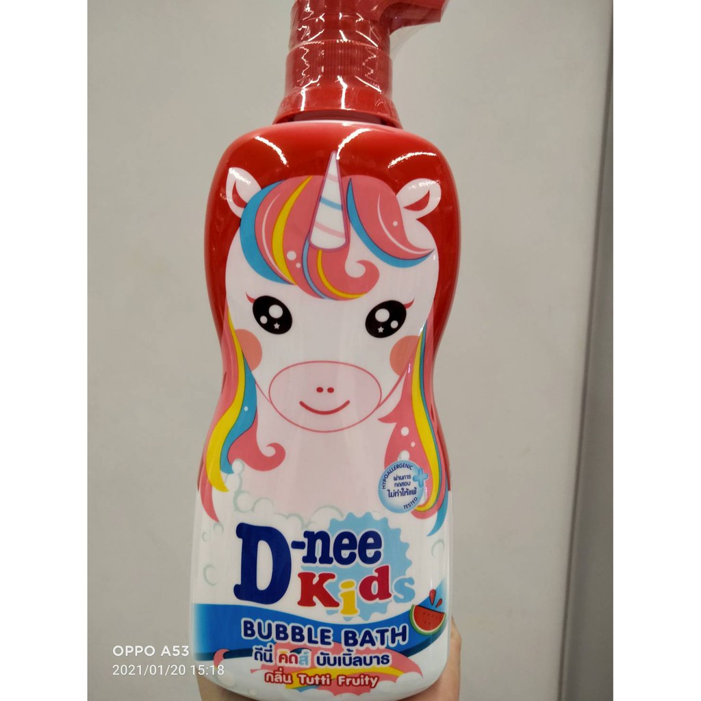 D-nee Kids Bubble Bath กลิ่น Tutti Fruity