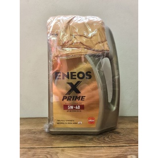 Eneos X prime 5w-40 ขนาด4ลิตร แถมเสื้อ1ตัว