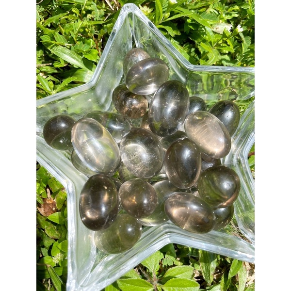 Smoky Quartz คริสตัลธรรมชาติ Tumble