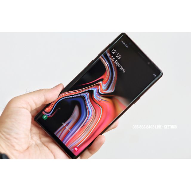 Samsung Note 9 เครื่องศูนย์ไทย ประกันเหลือ