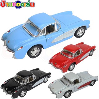 MKTOYS โมเดล โมเดลรถ รถเหล็ก Chevrolet 1957 คละ4สี KT5316D