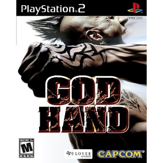 God Hand ps2 แผ่นไรท์ แผ่นเกมPS2 เกมเพทู แผ่นplay2 ps2