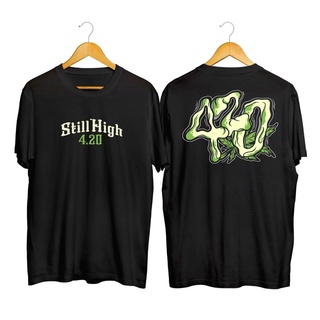 เสื้อคู่วินเทจ - เสื้อยืด Preferred_Tee/420 / ยังคงสูง 420 Tshirt DistroHOTUnisex