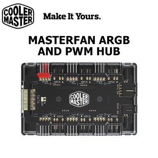 Cooler Master MASTERFAN ARGB &amp; PWM Hub 6 Ports (MFX-ZHHN-1NNN6-R1)