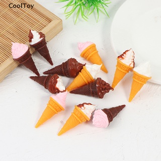 Cooltoy โมเดลไอศกรีมจําลอง 1:12 สําหรับตกแต่งบ้านตุ๊กตา 2 ชิ้น