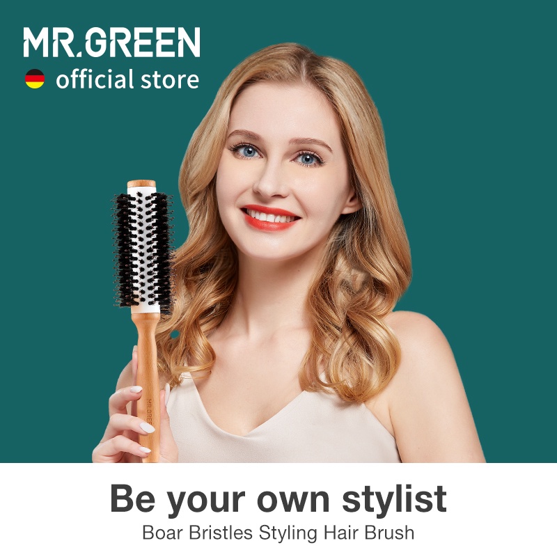 Mr.green หวีแปรงผมหยิก สามารถหวีจัดแต่งทรงผมได้