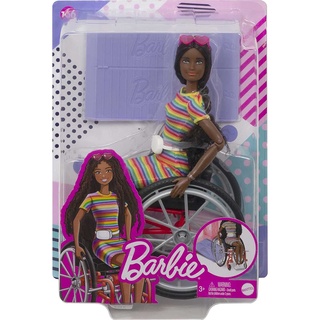 Barbie Fashionistas Doll #166 with Wheelchair