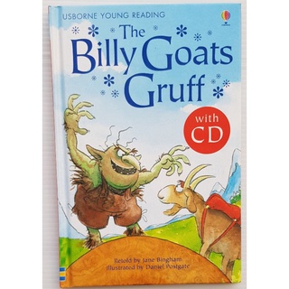 The Billy goats gruff with CD Audio เหมาะสำหรับน้องอ่านเองได้แล้ว hard cover