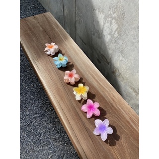 new flower hair claw clip
